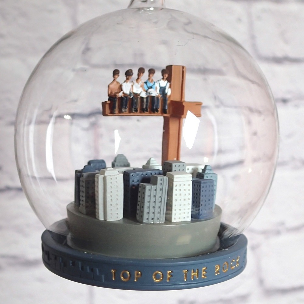 Rockefeller Center NYC Memory Globe Christmas Ornament Top Of The Rock 2019 New